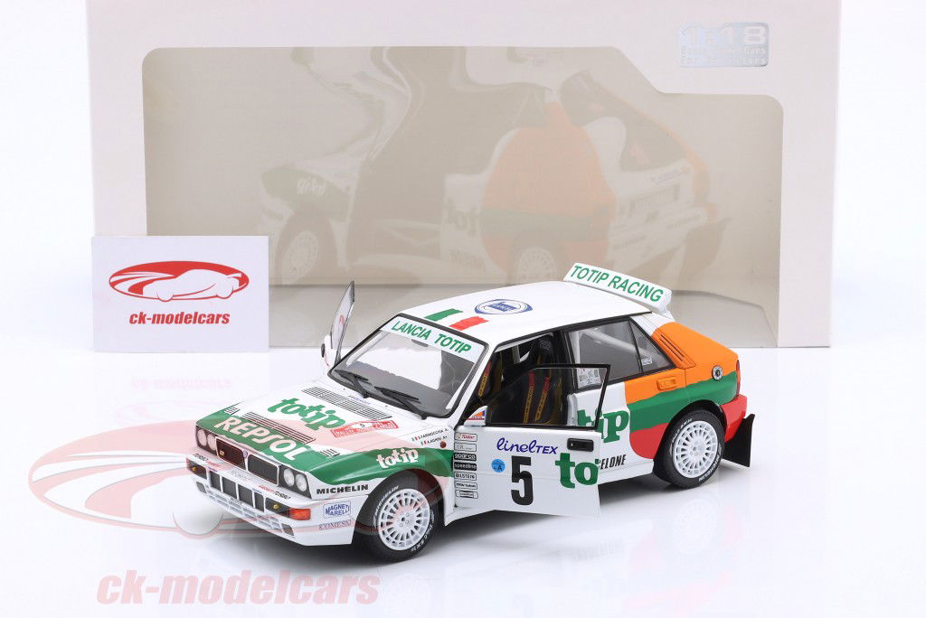 Lancia Delta HF Integrale #5 Rallye Monte Carlo 1993 Aghini, Farnocchia 1:18 Solido