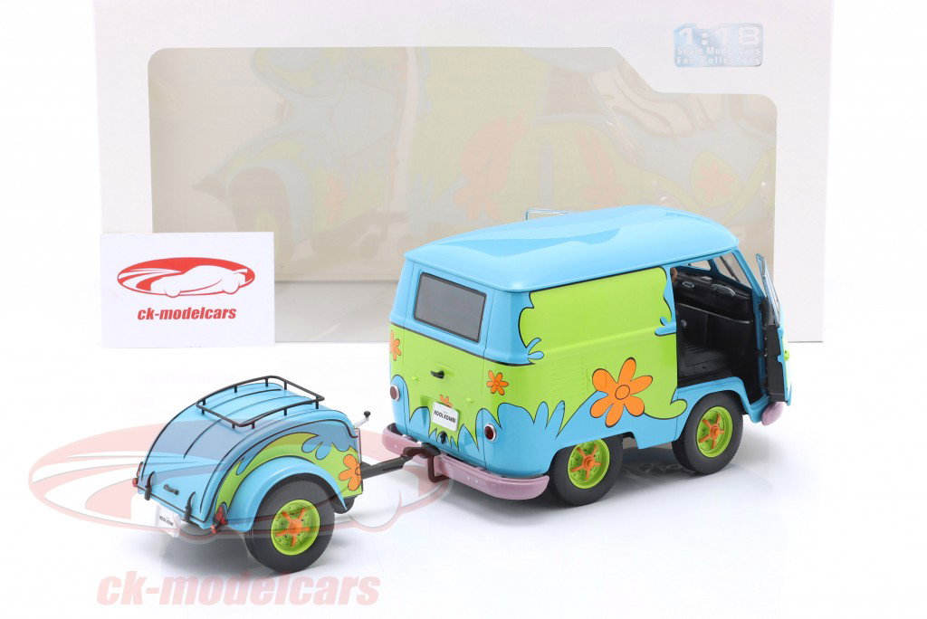 Kool Kombi Ghost Hunter Année de construction 2024 Flower Power 1:18 Solido