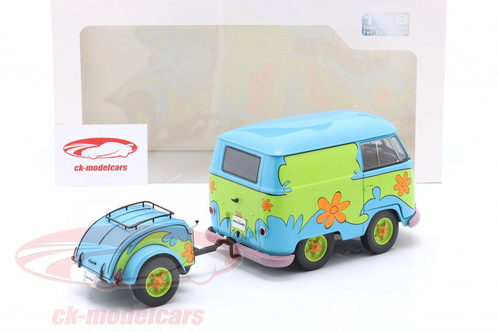 Kool Kombi Ghost Hunter Année de construction 2024 Flower Power 1:18 Solido