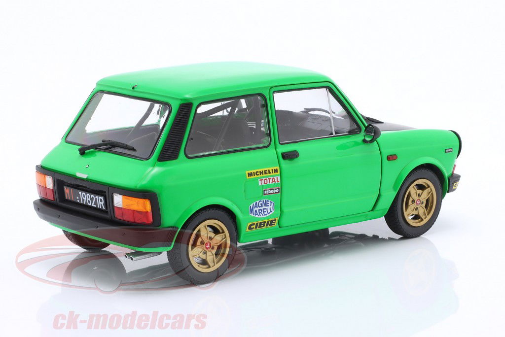 Autobianchi A112 MK.5 Abarth Bouwjaar 1980 groente 1:18 Solido