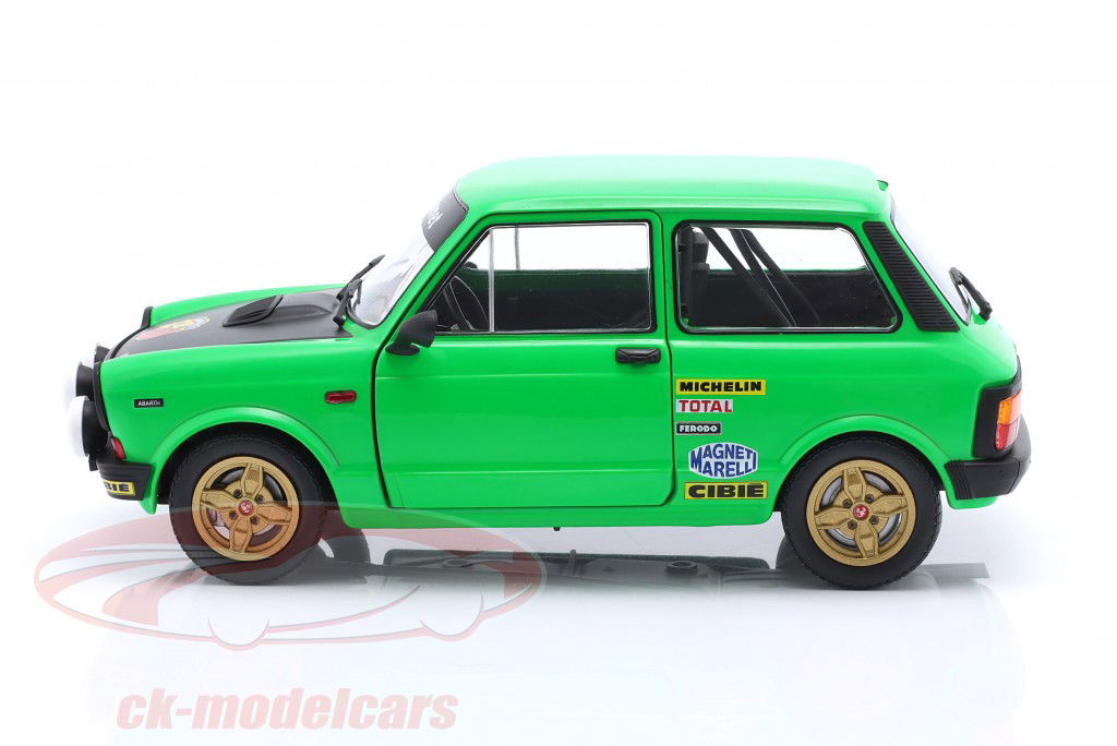 Autobianchi A112 MK.5 Abarth Bouwjaar 1980 groente 1:18 Solido