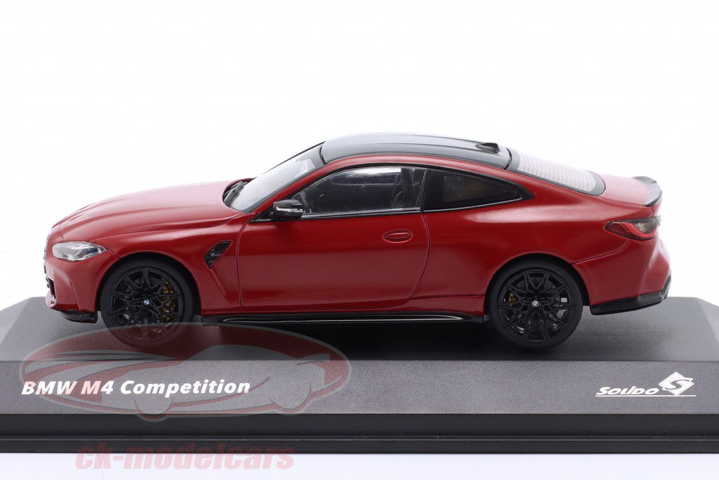 BMW M4 (G82) Competition 建設年 2023 イモラ 赤 1:43 Solido
