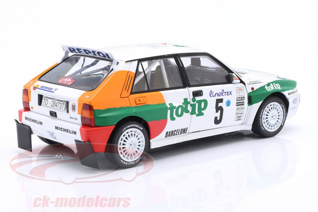 Lancia Delta HF Integrale #5 Rallye Monte Carlo 1993 Aghini, Farnocchia 1:18 Solido