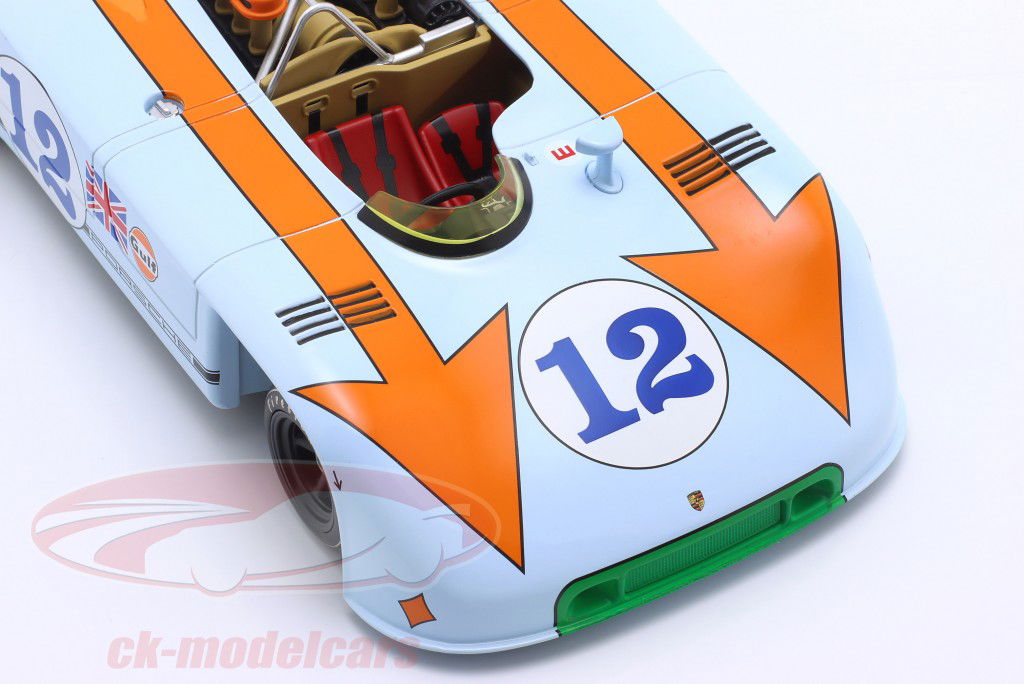 Porsche 908/03 #12 Gulf winnaar Targa Florio 1970 Siffert, Redman 1:18 WERK83