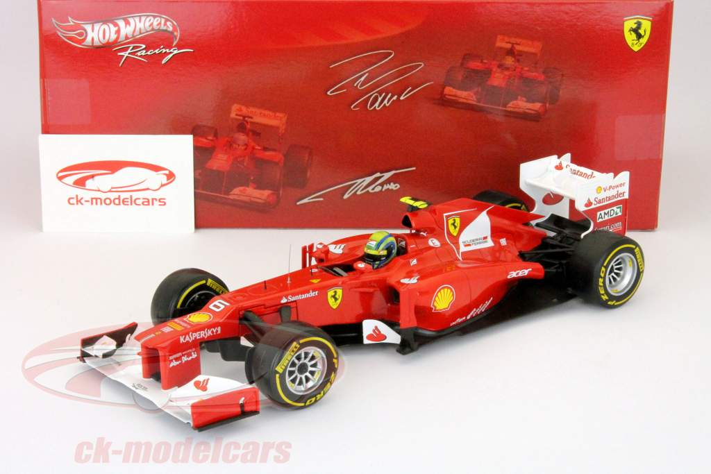Felippe Massa Ferrari F2012 Formula 1 2012 1:18 Hotwheels