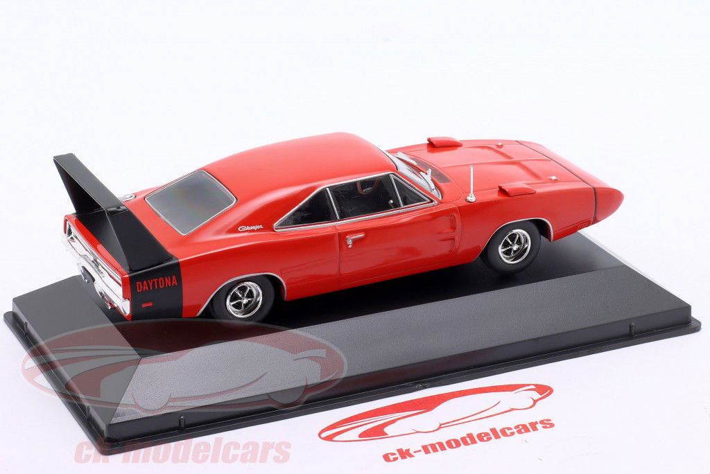 Dodge Charger Daytona Year 1969 red 1:43 Altaya