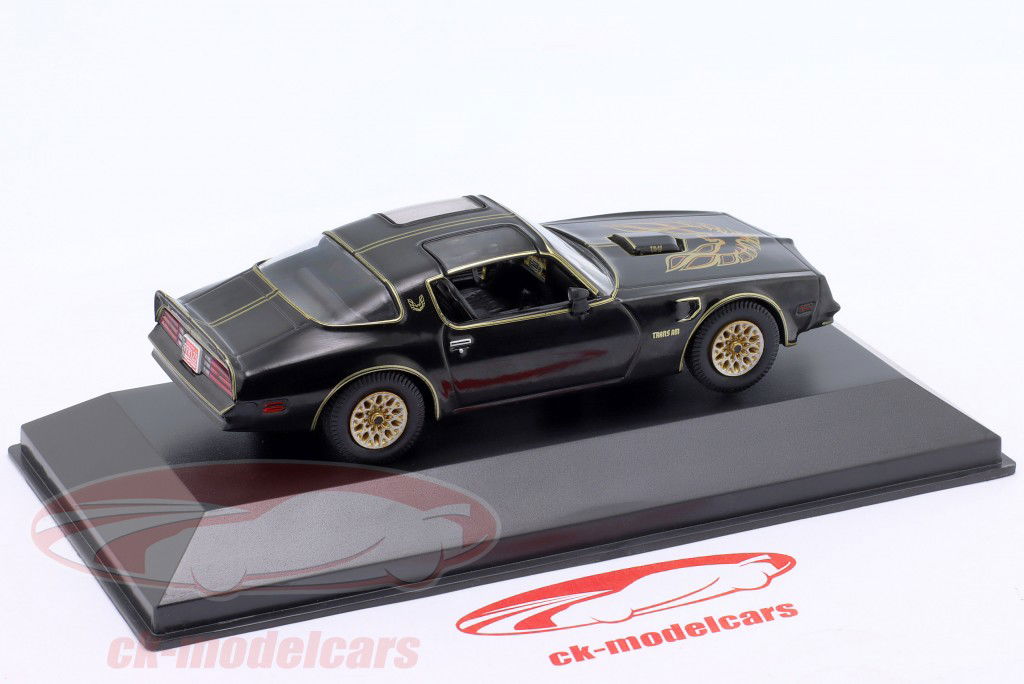 Pontiac Firebird Bouwjaar 1977 zwart 1:43 Altaya