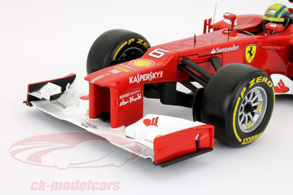 Felippe Massa Ferrari F2012 Formula 1 2012 1:18 Hotwheels