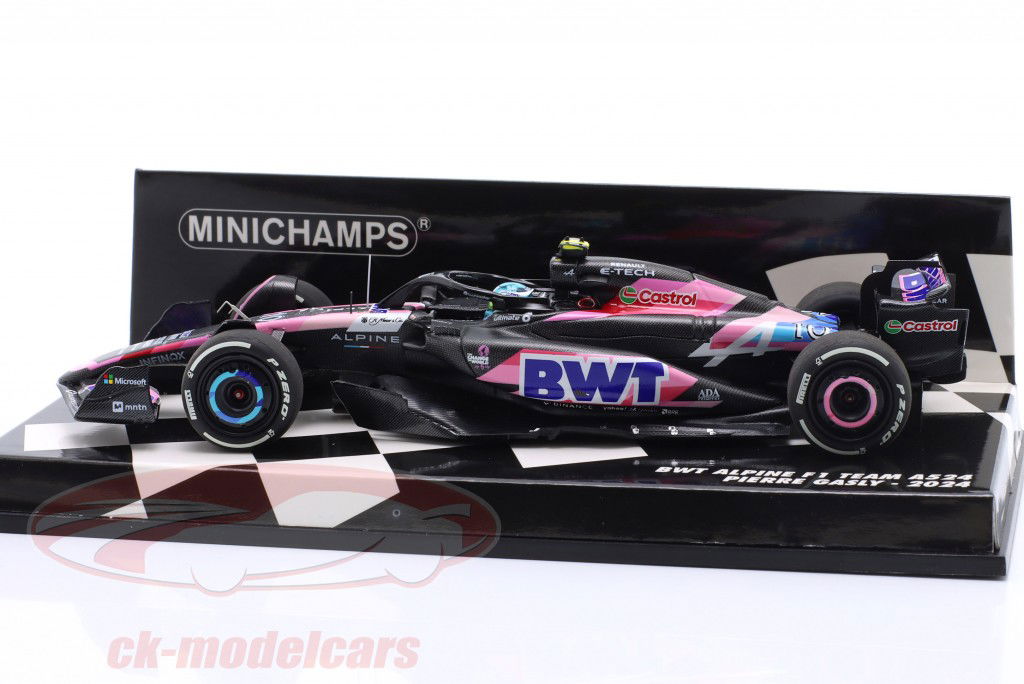 Pierre Gasly Alpine A524 #10 формула 1 2024 1:43 Minichamps