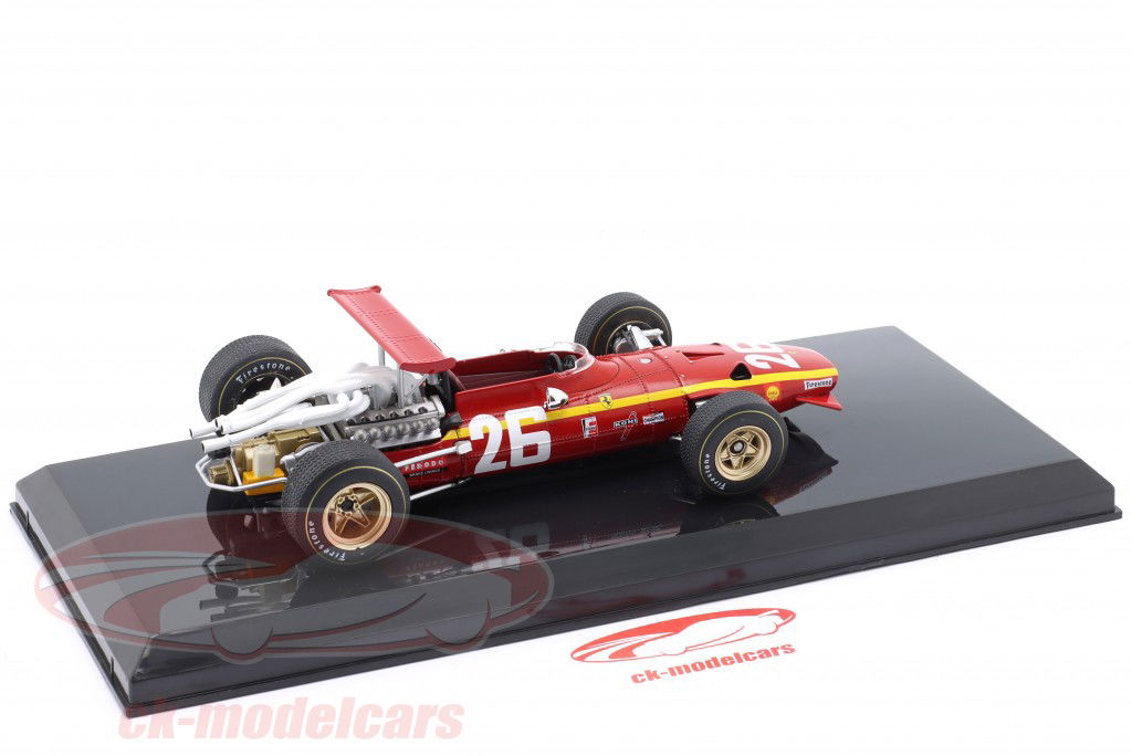 Джеки Икс Ferrari 312 F1 68 #26 Формула 1 1968 1:24 Премиум Коллекционные