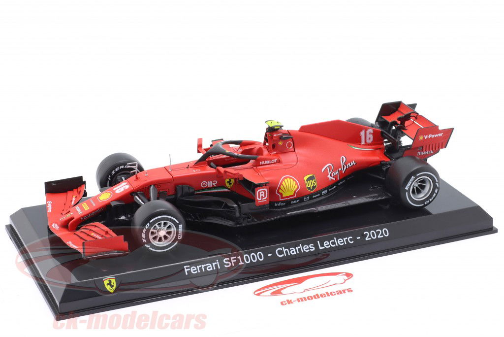 Шарль Леклер Ferrari SF1000 #16 Формула 1 2020 1:24 Премиум Коллекционные предметы