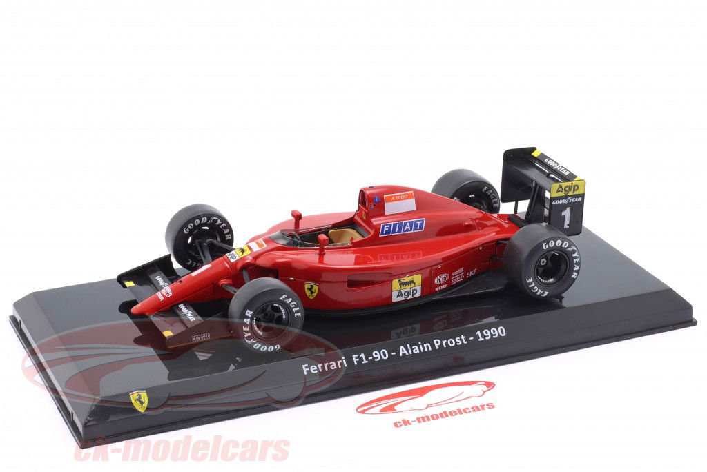 Alain Prost Ferrari F1-90 #1 formule 1 1990 1:24 Premium Collectibles