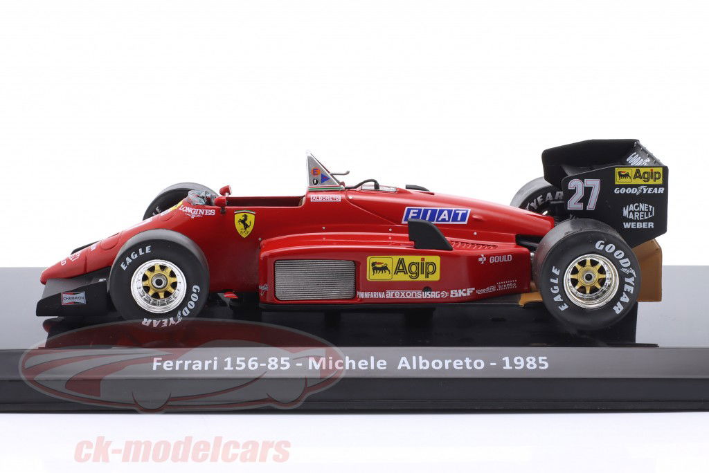 Michele Alboreto Ferrari 156-85 #27 fórmula 1 1985 1:24 Premium Collectibles