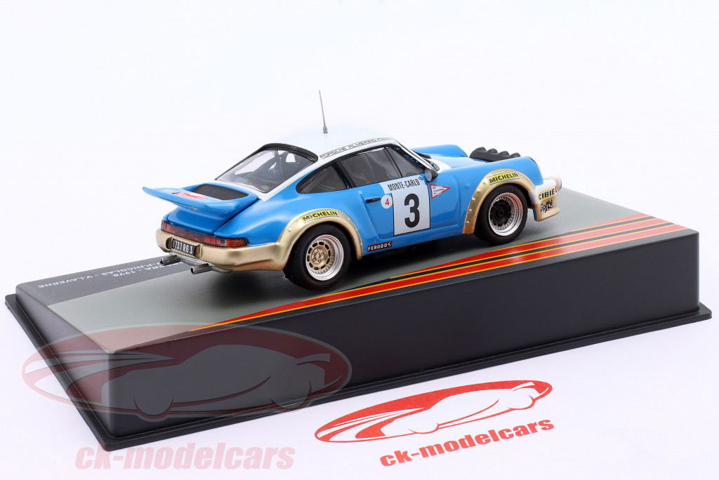 Porsche 911 Carrera #3 winnaar Rallye Monte Carlo 1978 Nicolas, Laverne 1:43 Altaya