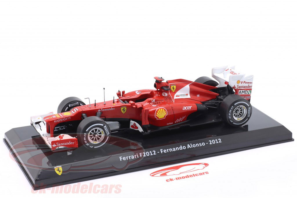 Fernando Alonso Ferrari F2012 #5 fórmula 1 2012 1:24 Premium Collectibles