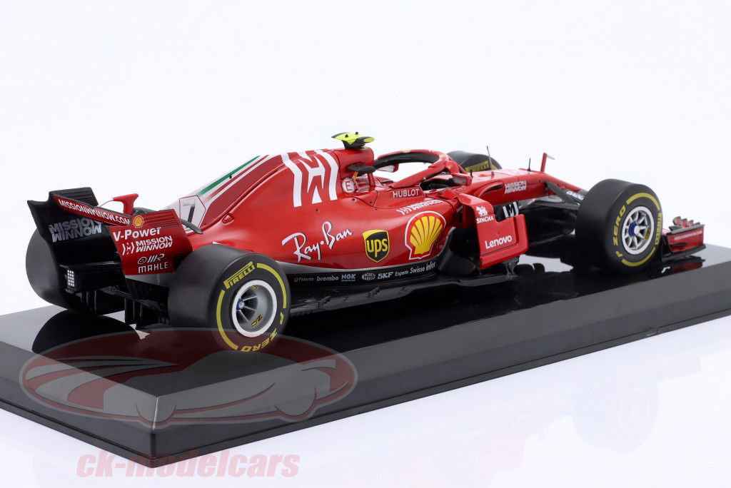 Kimi Räikkönen Ferrari SF71H #7 formel 1 2018 1:24 Premium Collectibles