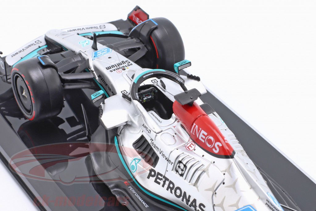 George Russell Mercedes-AMG Formula 1 W13 #63 formula 1 2022 1:24 Premium Collectibles