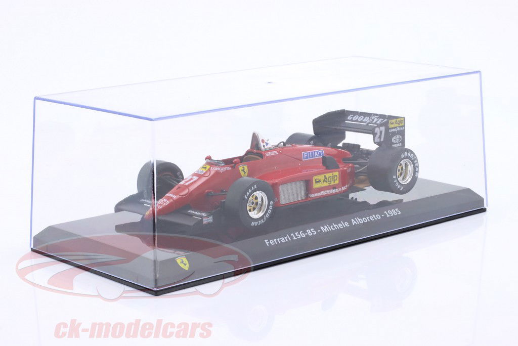 Michele Alboreto Ferrari 156-85 #27 fórmula 1 1985 1:24 Premium Collectibles