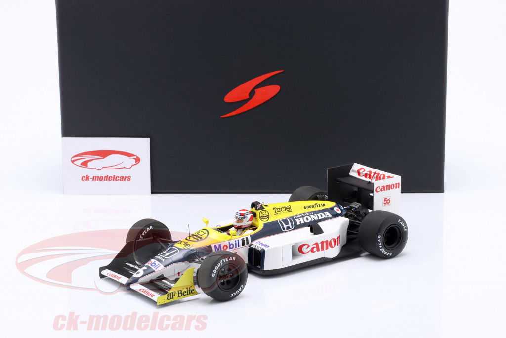 Spark 1:18 Nelson Piquet Williams FW11B #6 Italian GP