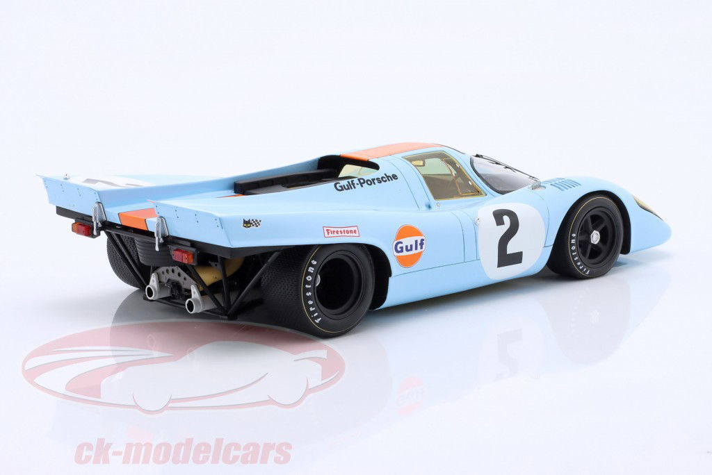 Porsche 917K #2 vincitore 24h Daytona 1970 Rodriguez, Kinnunen, Redman 1:18 Spark
