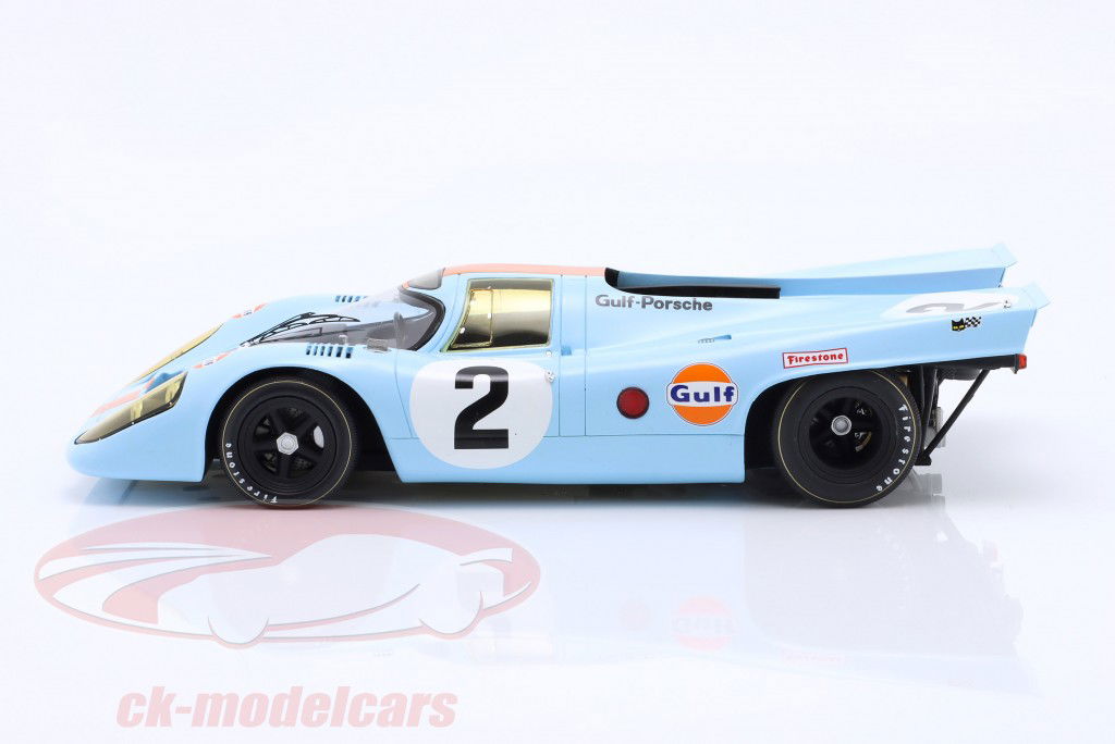 Porsche 917K #2 vincitore 24h Daytona 1970 Rodriguez, Kinnunen, Redman 1:18 Spark