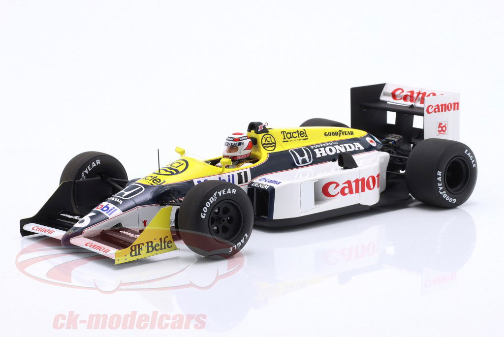 ミニチャンプス製　1/18 WILLIAMS HONDA FW11B ＃6 Made By Mini Champs 1/18 Williams Honda Fw11B 6 | eBay
