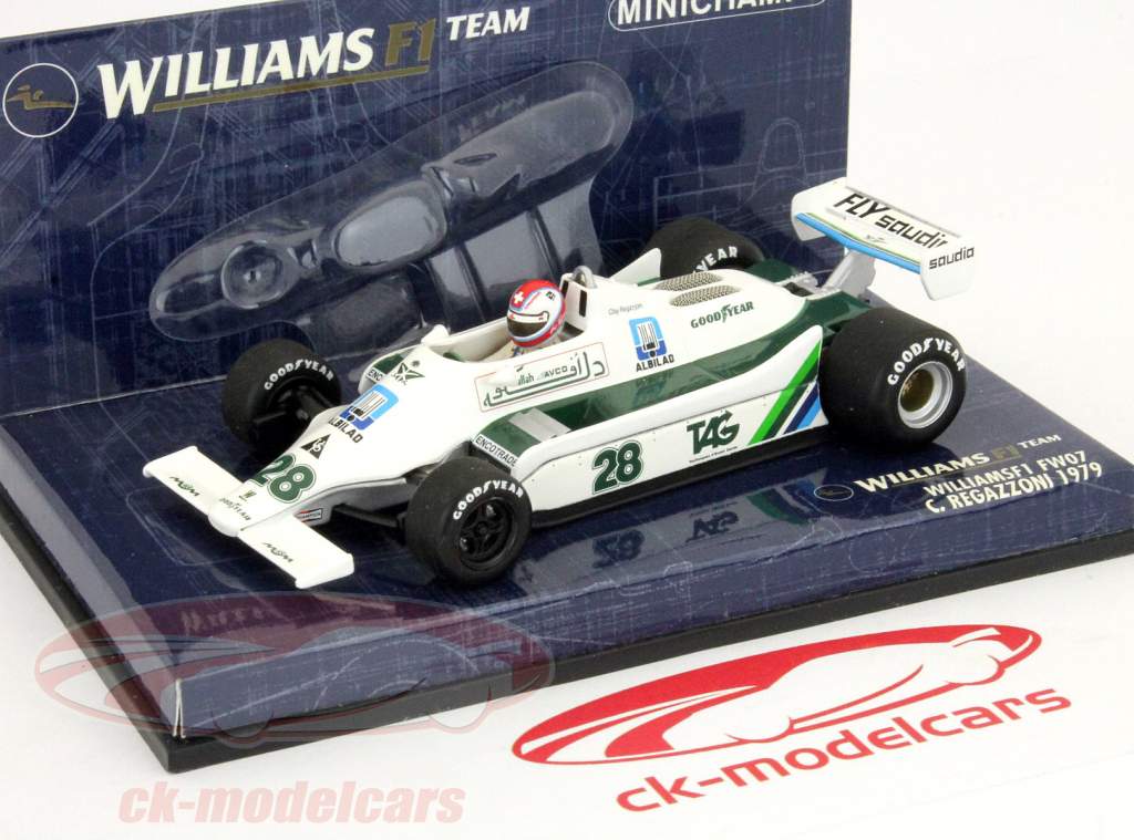 C. Regazzoni Williams FW07 Formel 1 1979 1:43 Minichamps
