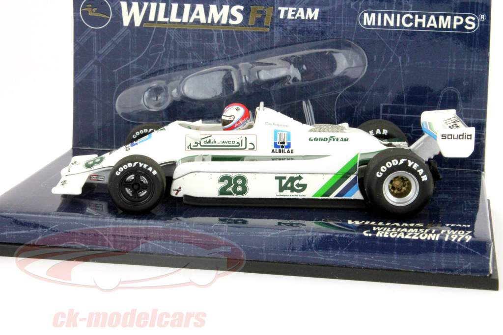 C. Regazzoni Williams FW07 Formel 1 1979 1:43 Minichamps