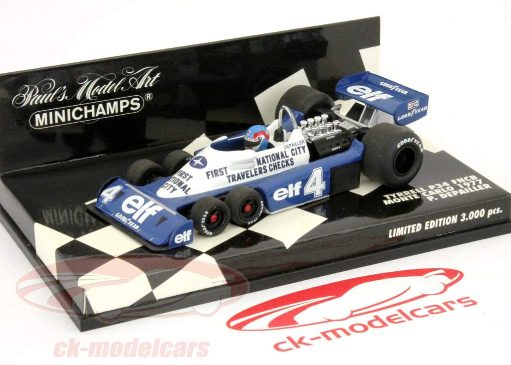 【MINICHAMPS】 TYRRELL P34 1976/ #M8 Tyrrell P34 1976 - scale 1:8
