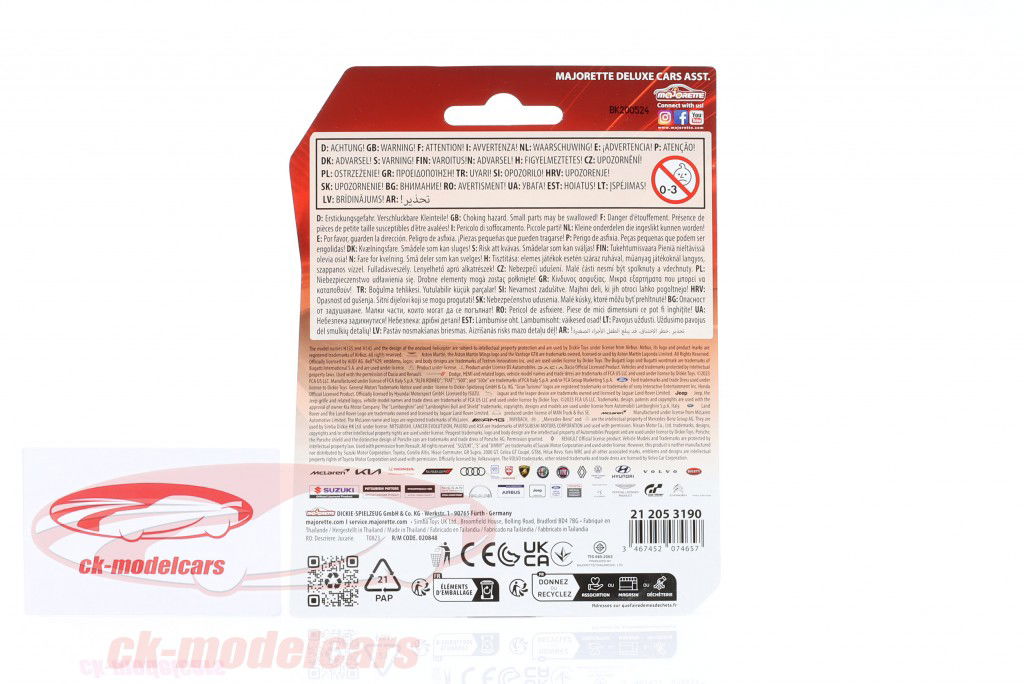 Nissan GT-R red metallic 1:64 Majorette