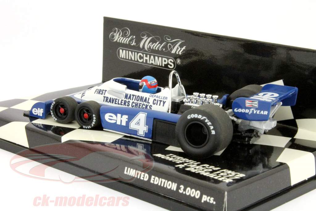【MINICHAMPS】 TYRRELL FORD P34R/1977#M9 Tyrrell P34 Ford Monte Carlo, First National 1:43 430770103