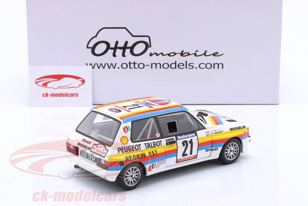 Talbot Samba Rallye Gr.B #21 Rallye Tour de Corse 1985 1:18 OttOmobile
