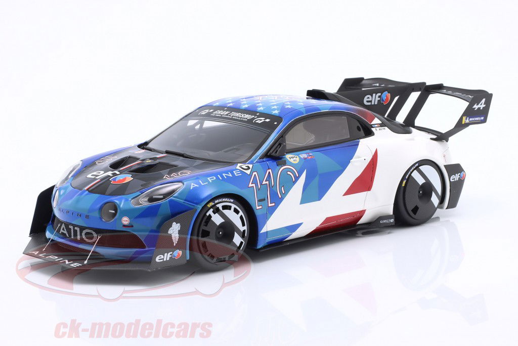 Ottomobile 1:18 Alpine A110 GT4 Evo #110 Pikes Peak 2023 R