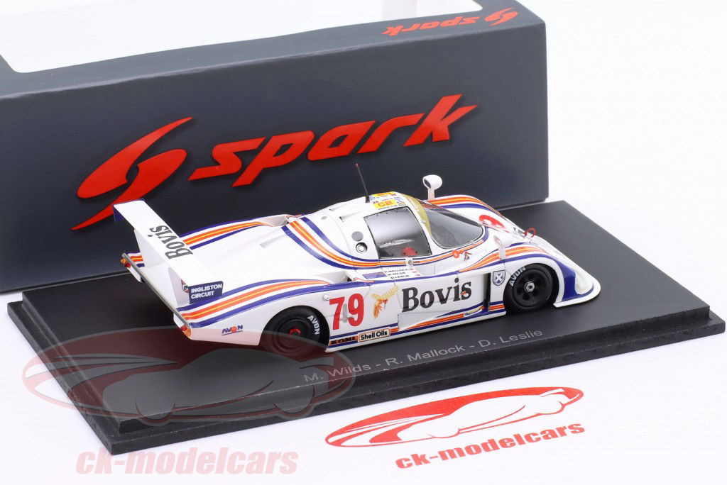 Ecosse C285 #79 24h LeMans 1985 Mallock, Leslie, Wilds 1:43 Spark