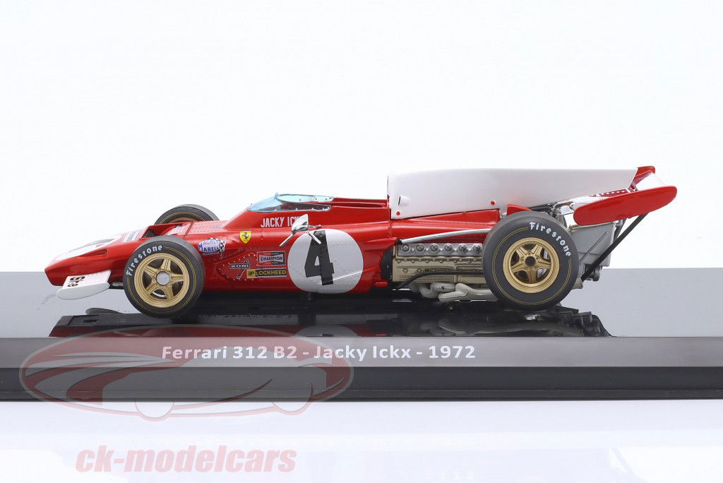 Jacky Ickx Ferrari 312B2 #4 Formula 1 1972 1:24 Premium Collectibles