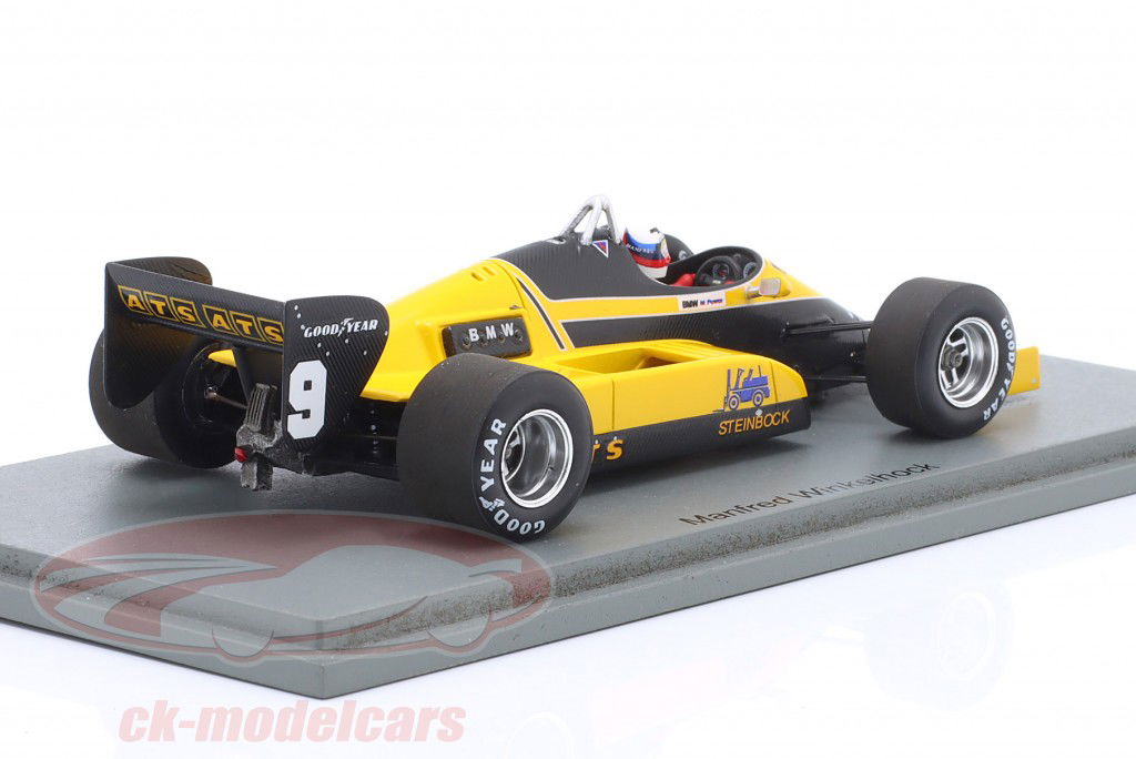 Manfred Winkelhock ATS D6 #9 USA Ouest GP formule 1 1983 1:43 Spark