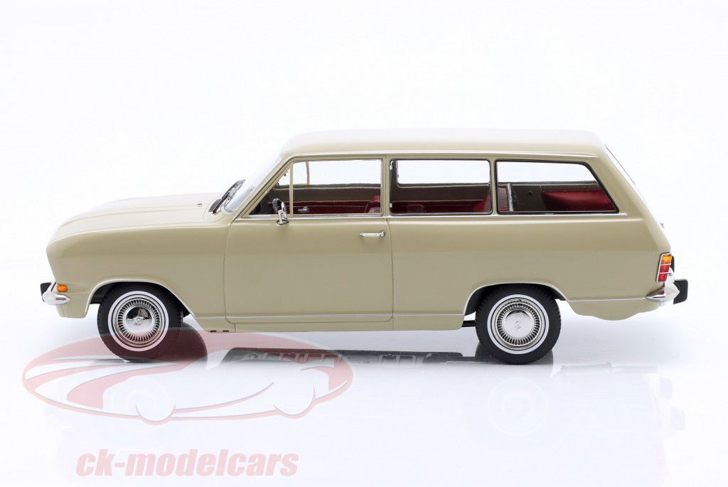 Opel Kadett B Caravan Ano de construção 1972 sierra bege 1:18 TOURING
