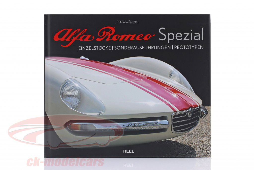 Livro: Alfa Romeo Especial - peças únicas, Projetos especiais & Protótipos / de Stefano Salvetti