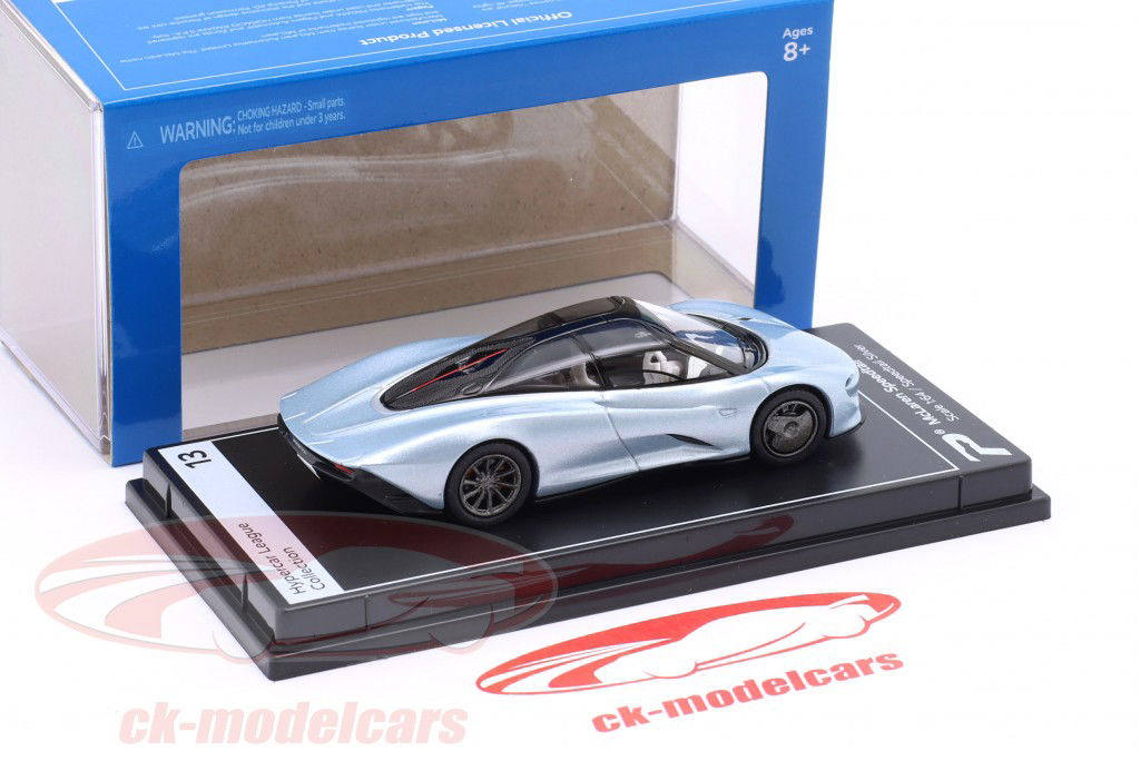 McLaren Speedtail 銀 1:64 Kinsmart