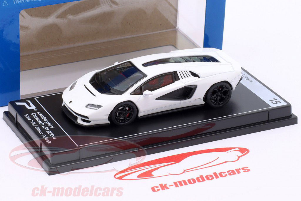 Lamborghini Countach LPI 800-4 bianco 1:64 Kinsmart