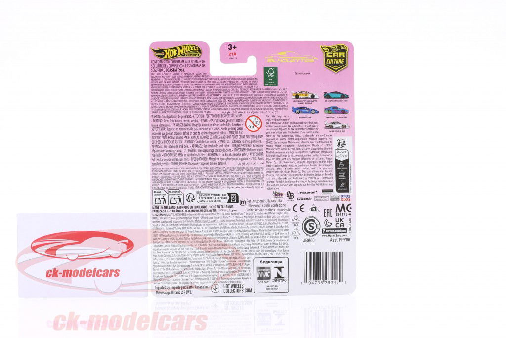 Mazda RX7 FC Pandem multicolorido 1:64 HotWheels