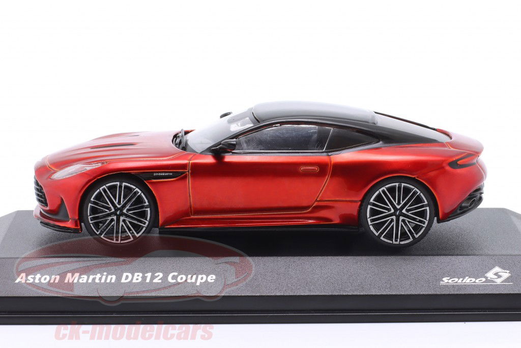 Aston Martin DB12 Coupe Bouwjaar 2023 rood 1:43 Solido