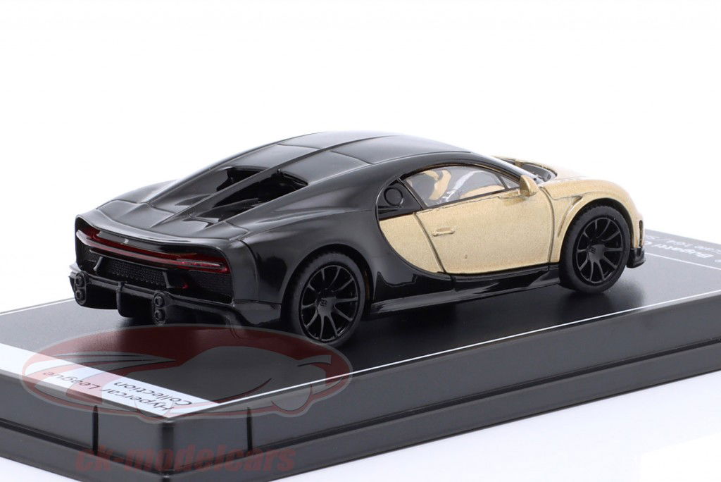 Bugatti Chiron Supersport or, nocturne noir 1:64 Kinsmart