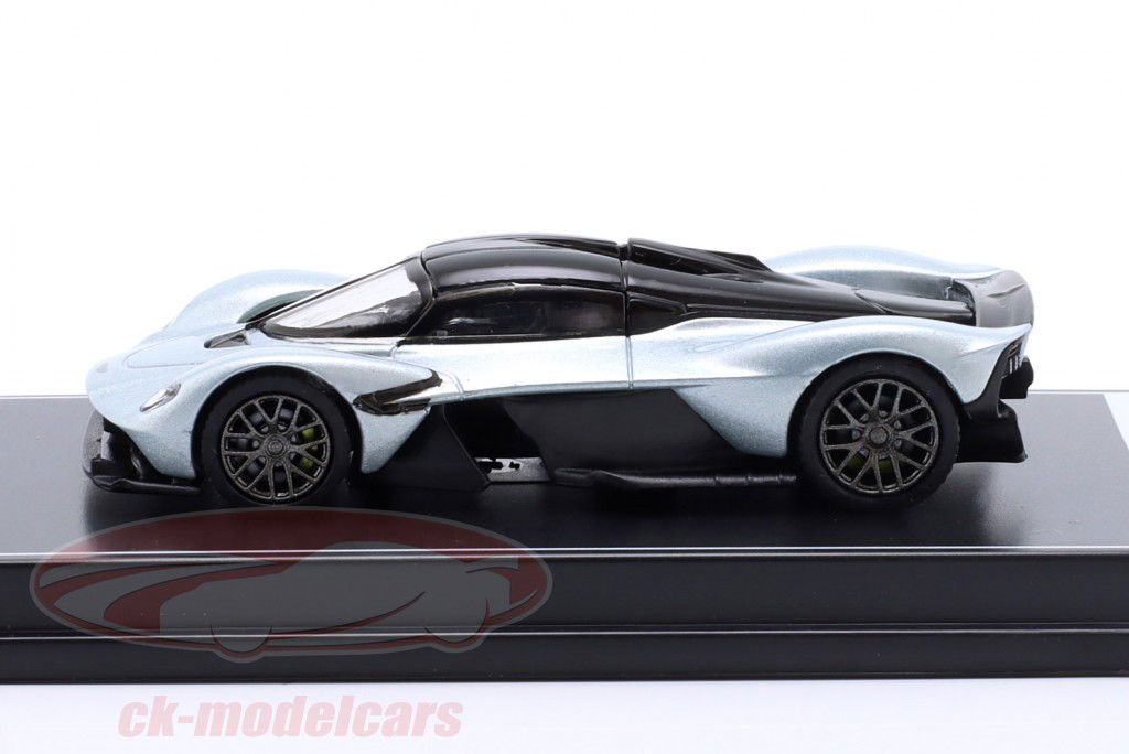 Aston Martin Valkyrie silver 1:64 Kinsmart