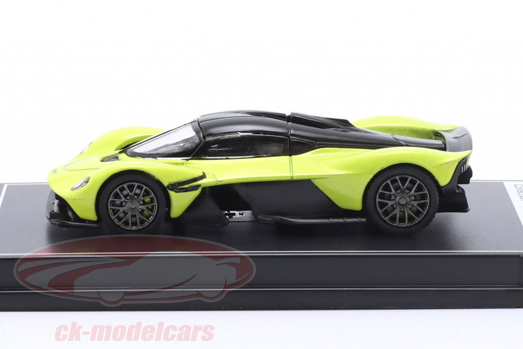 Aston Martin Valkyrie lime grøn 1:64 Kinsmart