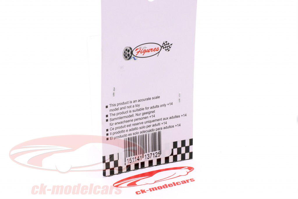 Sebastian Vettel 和 旗帜 公式 1 数字 1:43 Cartrix