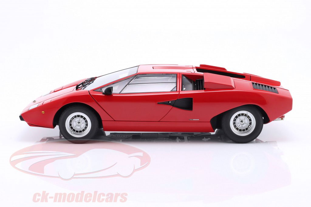 Kyosho 1:18 Lamborghini Countach LP400 赤 Preorder] Kyosho 1:18 Lamborghini Countach LP 400 - Red