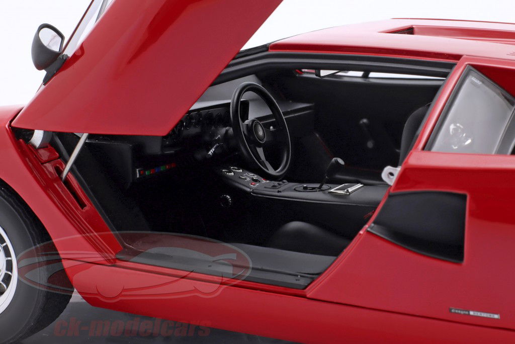 Lamborghini Countach LP400 Année de construction 1974 rouge 1:12 Kyosho