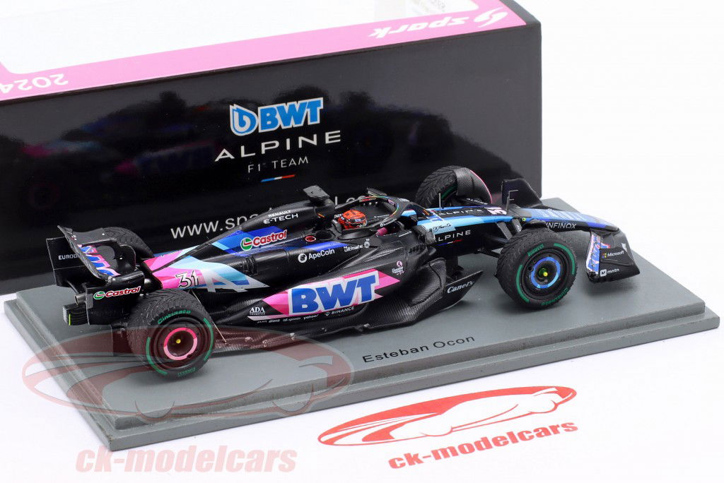 Esteban Ocon Alpine A524 #31 加拿大 GP 公式 1 2024 1:43 Spark
