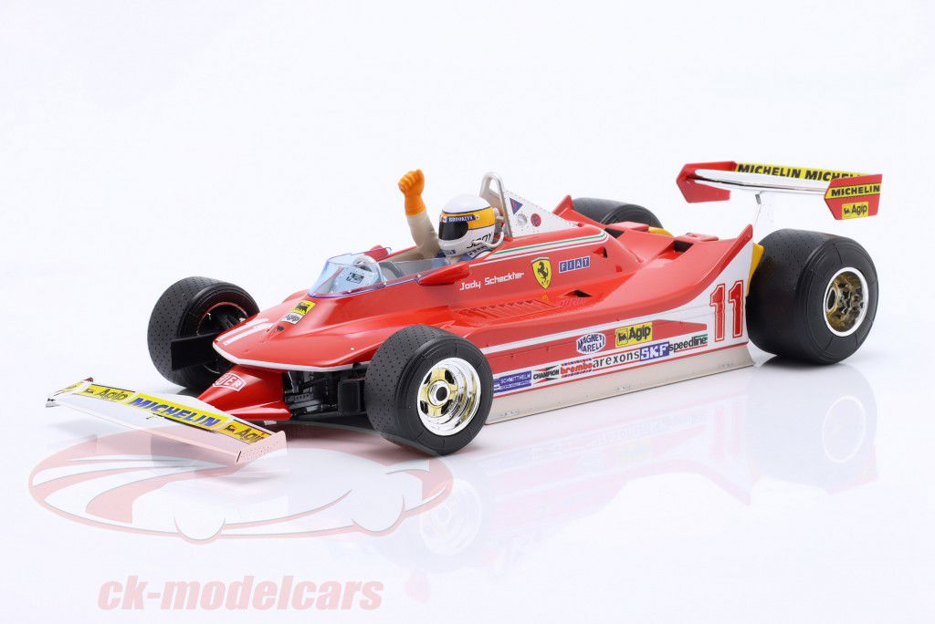 Jody Scheckter Ferrari 312T4 #11 vincitore Italien GP formula 1 Campione del mondo 1979 1:18 Bburago